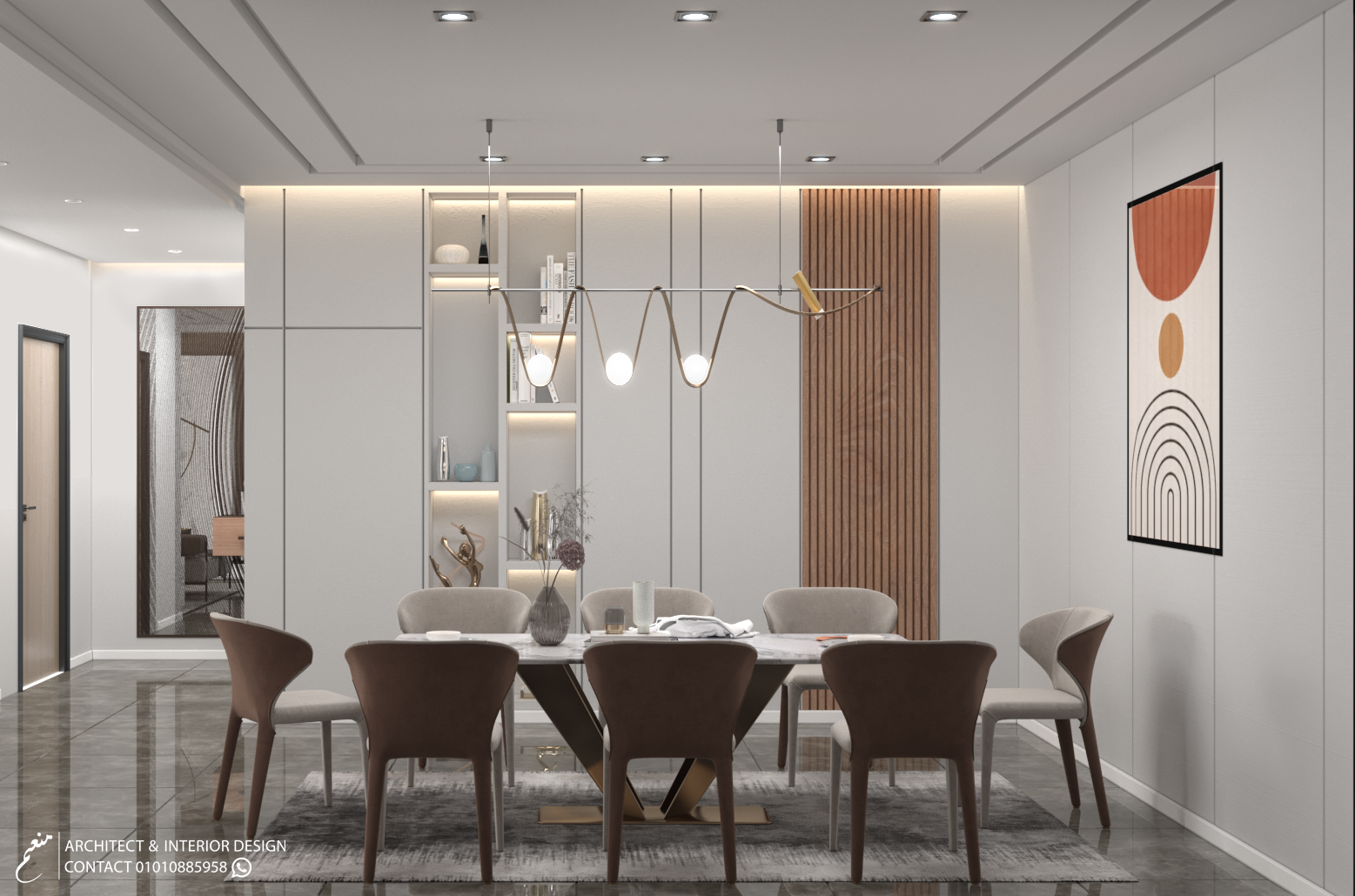 MODERN RECECPTION AND DINING ROOM-5