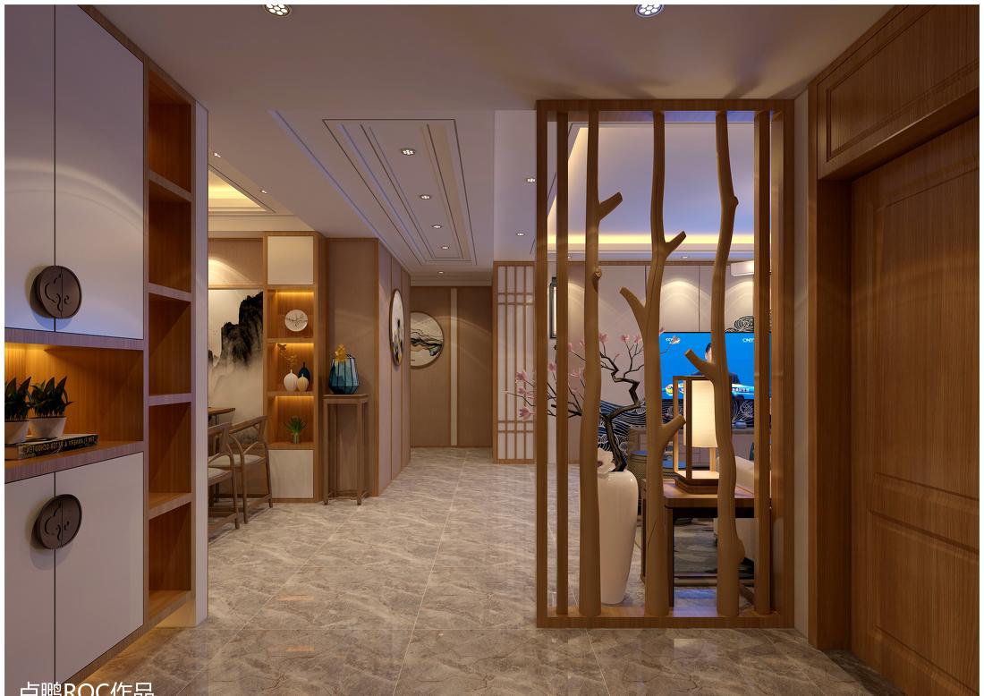 禅意新中式 | 138 平米的简约美学空间-0