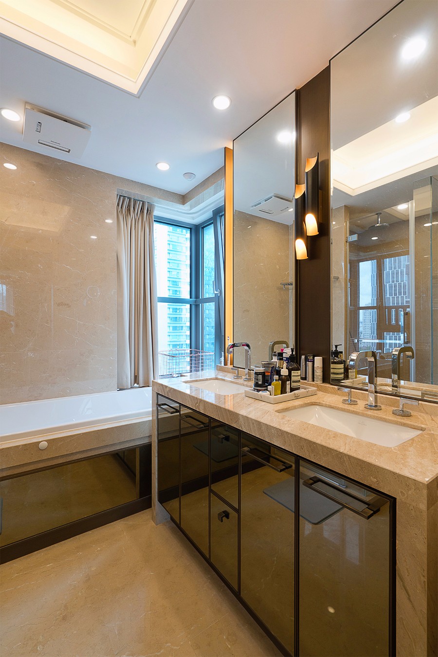 168㎡万科翡翠滨江软装设计  遨锐设计-12