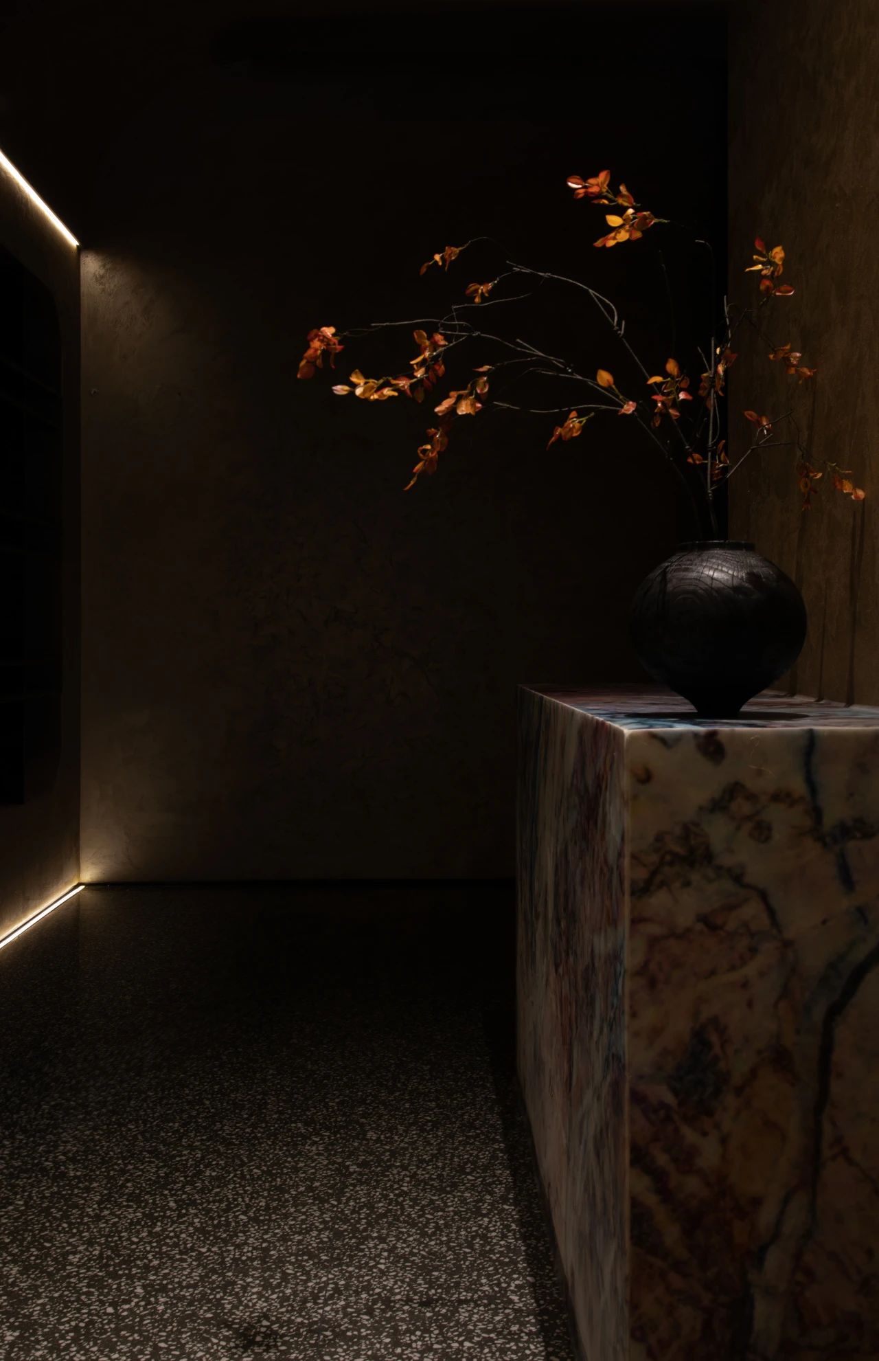 鹏 club · 山水庭院般的餐饮空间丨中国济南丨易昂设计-7