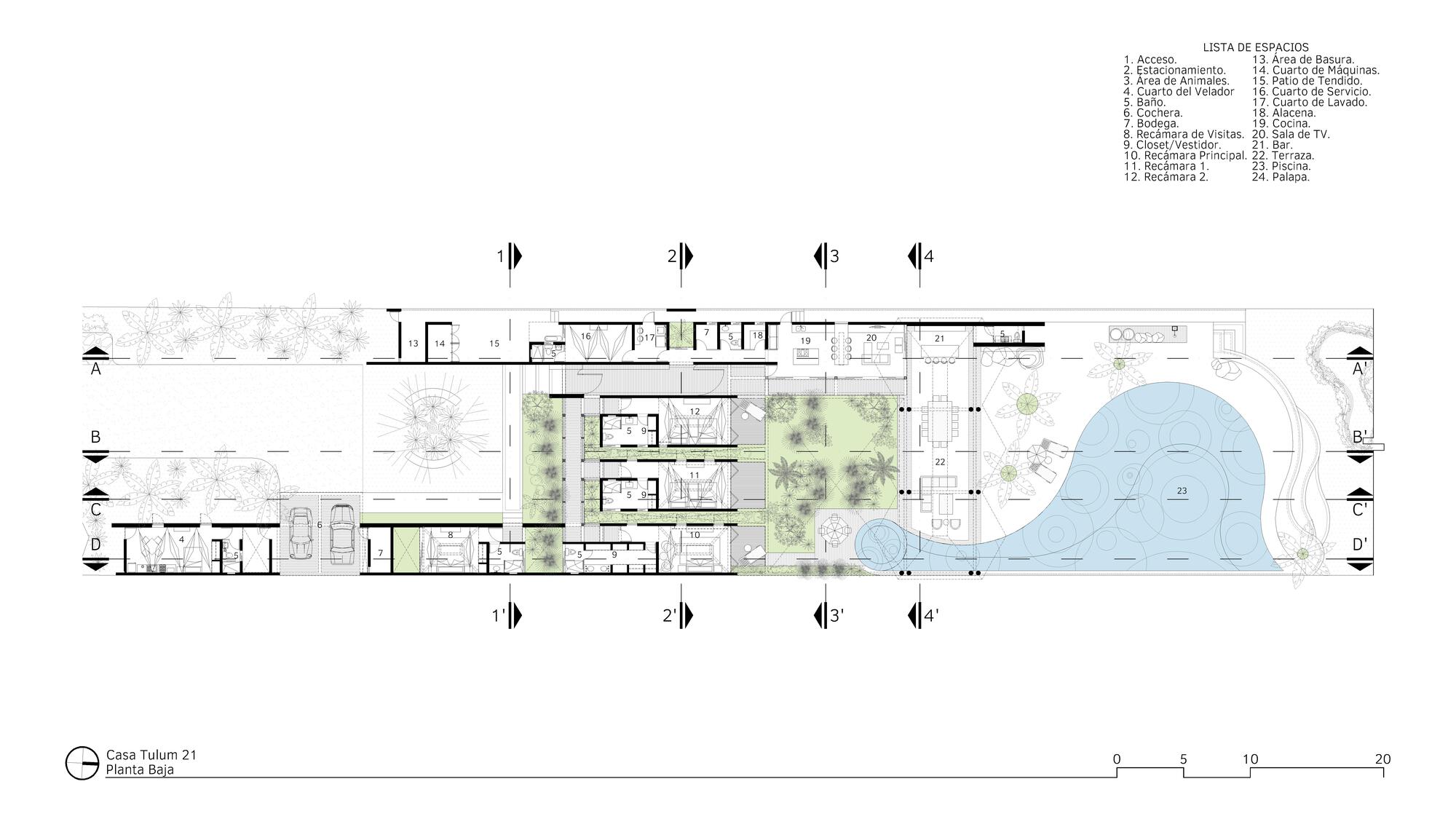 图卢姆 21 号住宅丨墨西哥丨As Arquitectura + Diseño-25