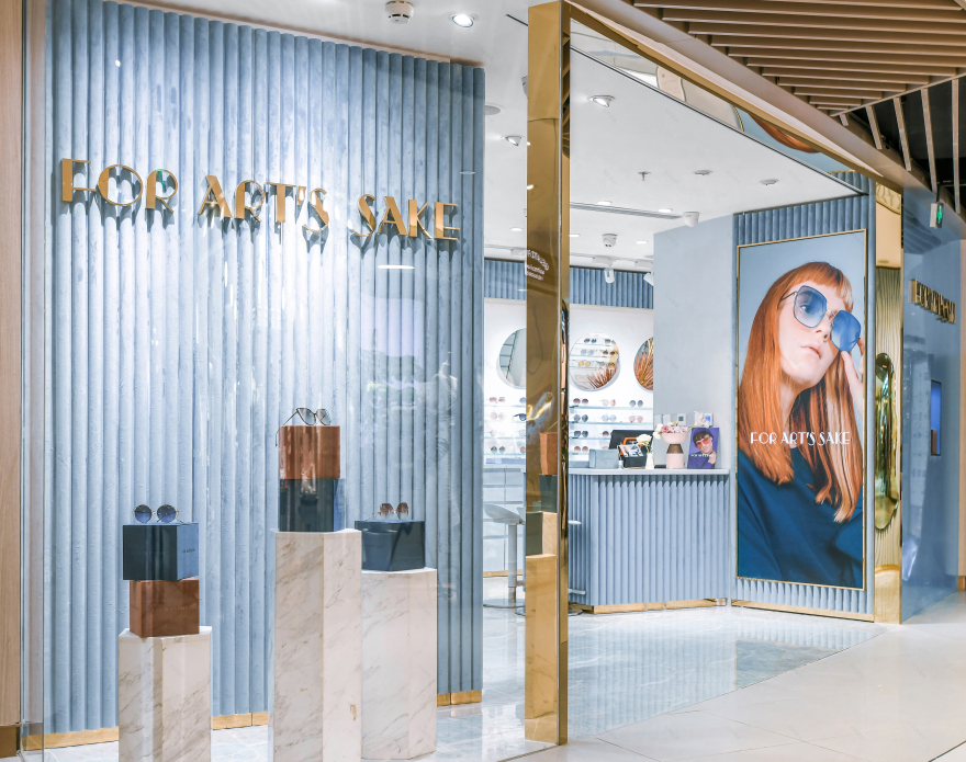 "ALEKSA studio 为 For Art's Sake 打造上海旗舰店,粉色空间中的炫目细节"-11