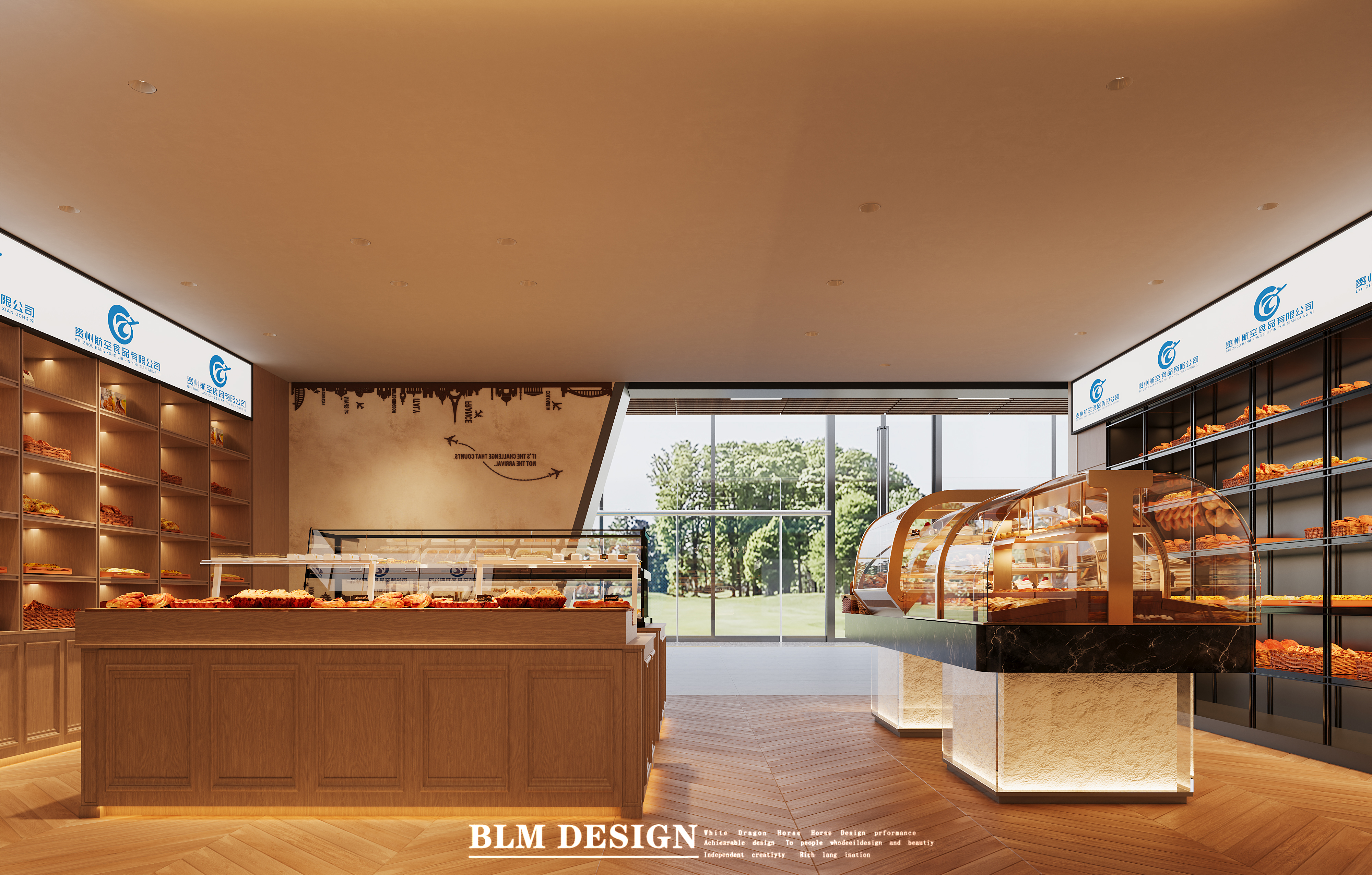 机场面包店效果图案例-3
