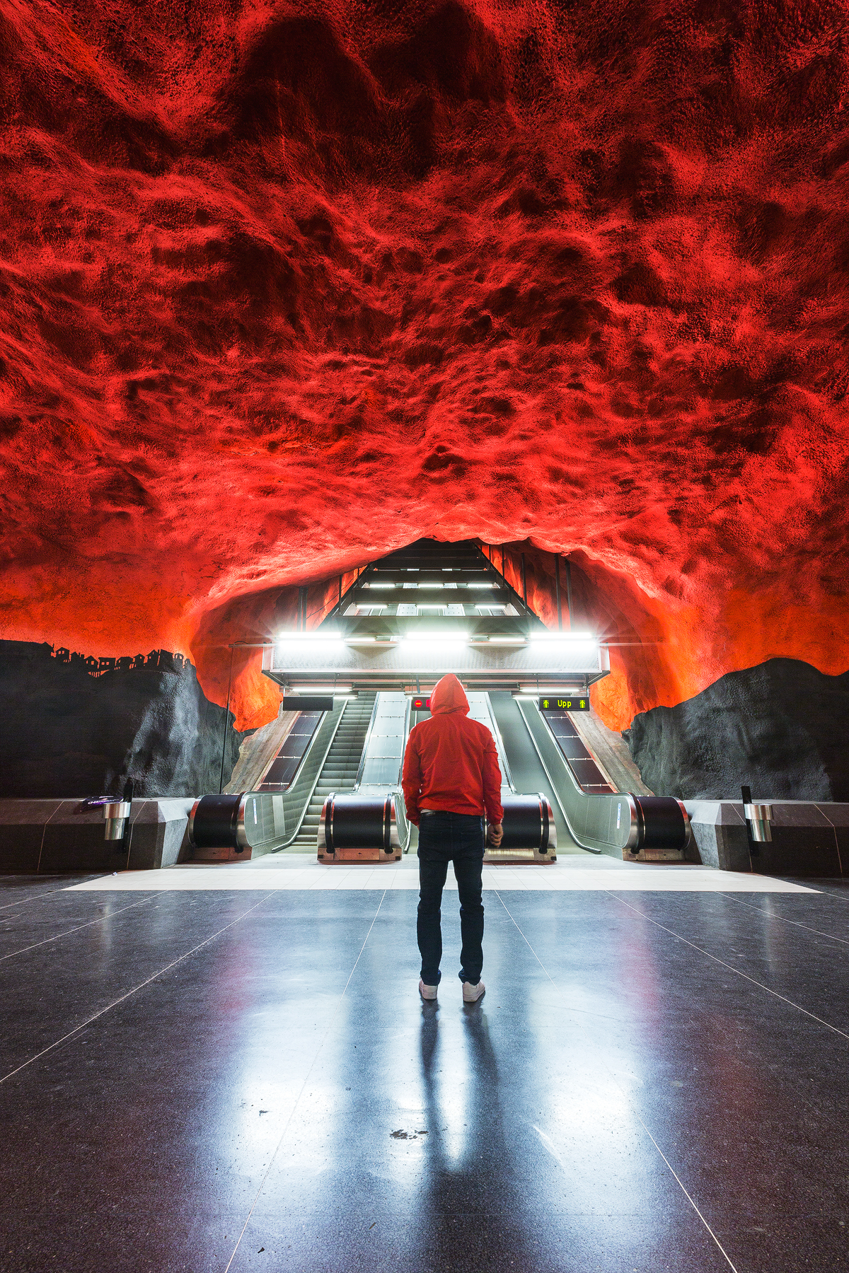 红色连帽衫系列丨瑞典丨Calle Artmark-1