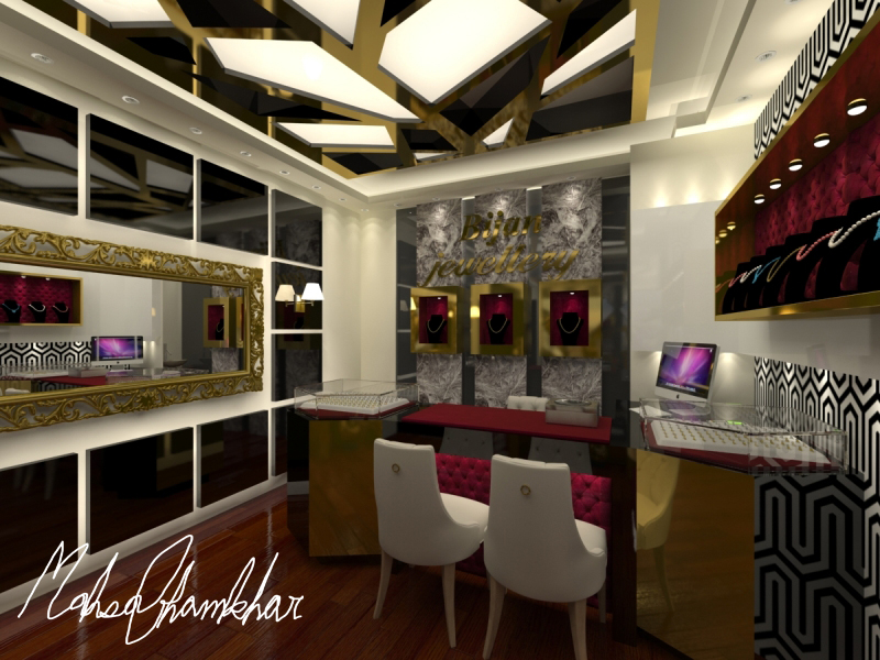 Gharamkhar 建筑集团的商业室内设计杰作-4