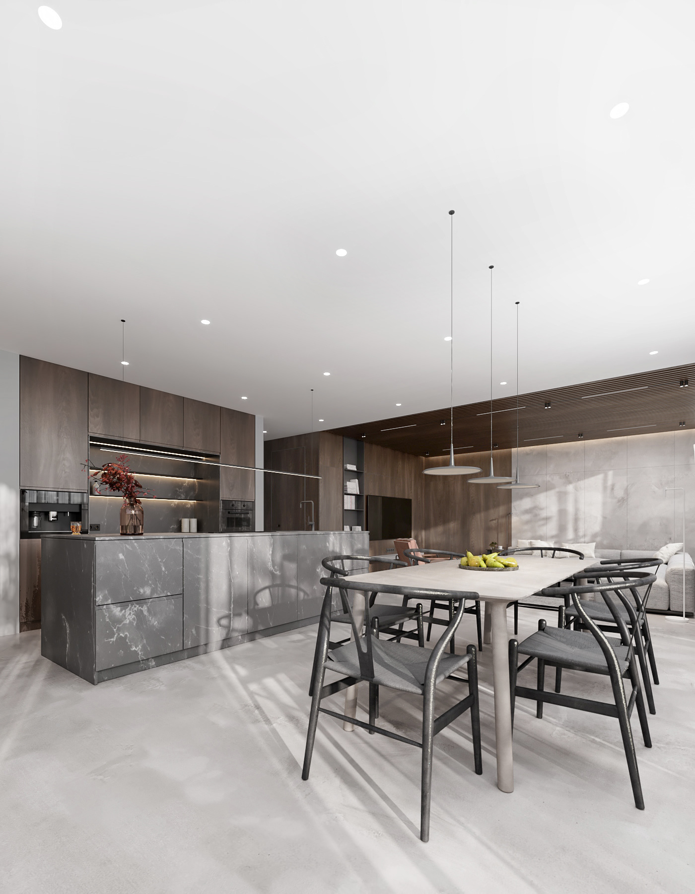 现代简约，极致工业风，大户型！-3