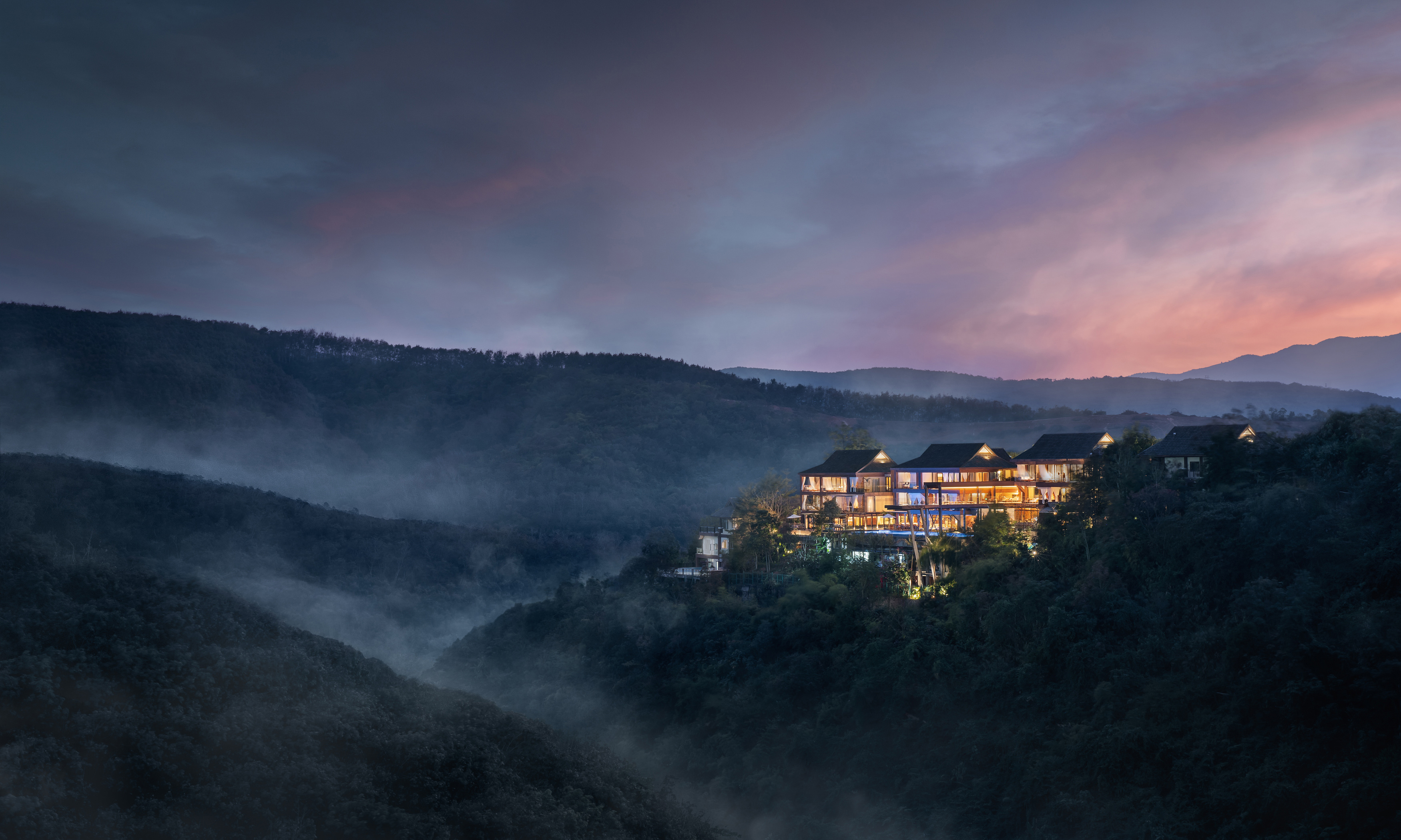 泊度森氧VILLA全景度假客栈-0