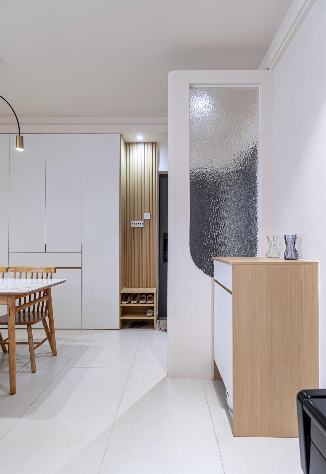 94㎡现代原木风三居室设计-29