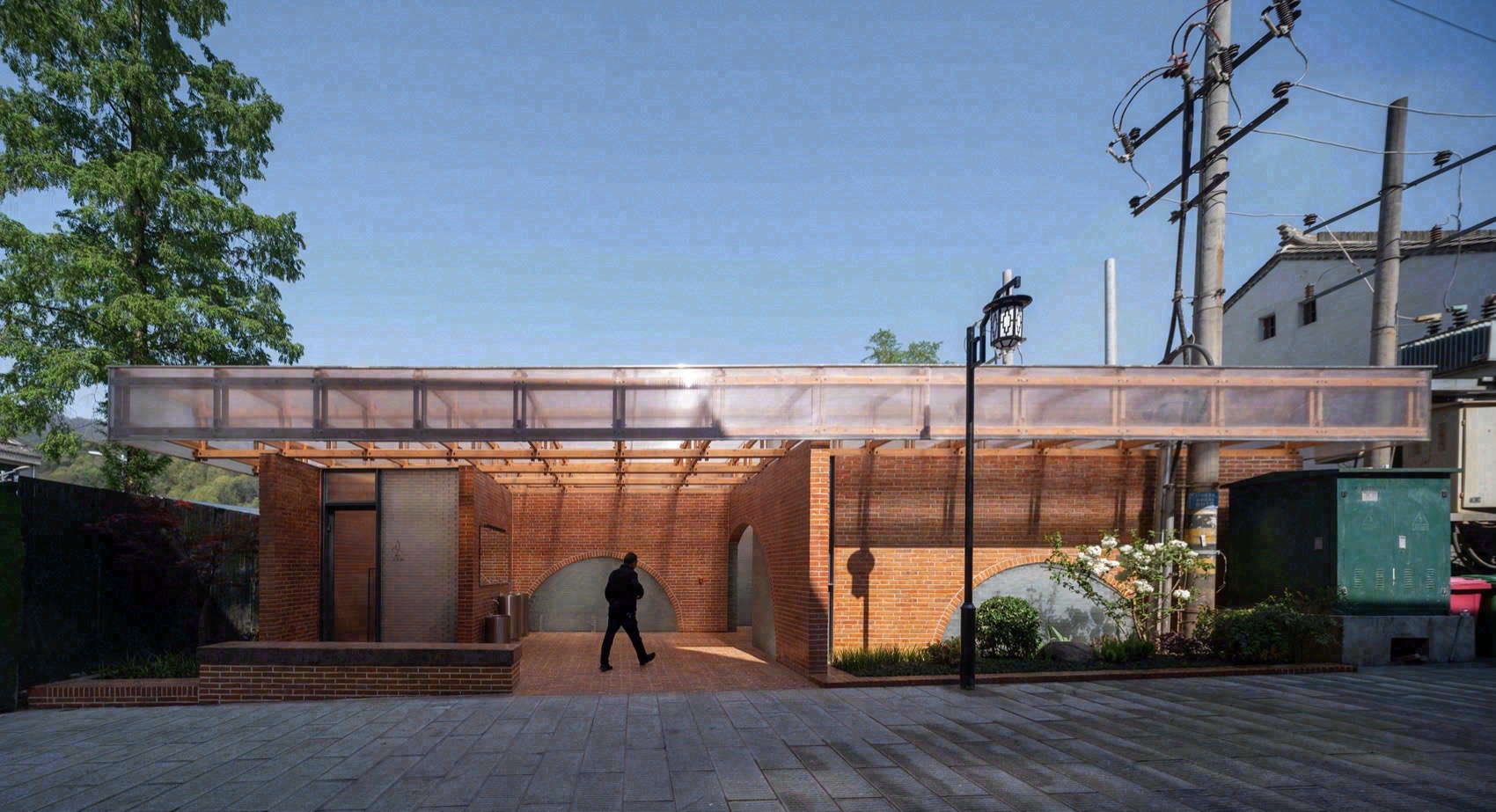 留坝老街红砖公厕丨中国汉中丨尌林建筑设计事务所-102