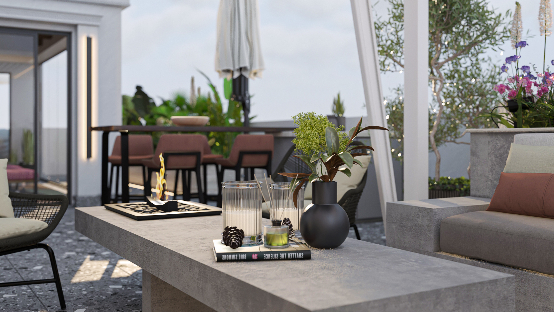 现代屋顶 · 山景休闲海德公园丨NINETR 设计屋-13