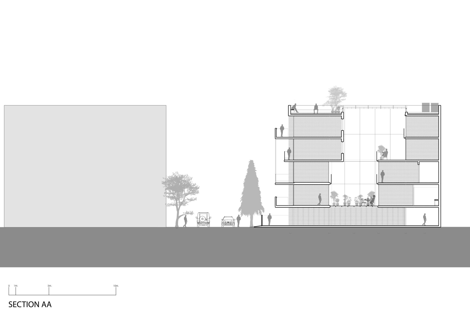 叠加式房屋丨印度新德里丨Studio Lotus-30
