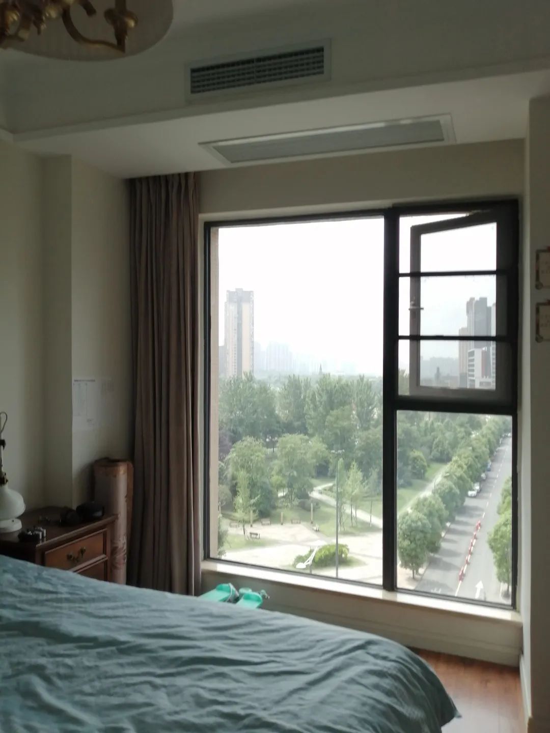 成都高新区现代美式二手房改造 | 温馨阳光，绿意盎然-78