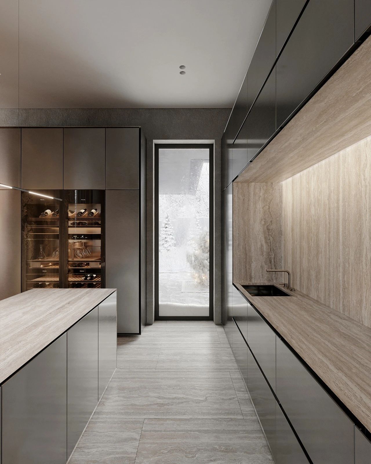 俄罗斯简约优雅公寓设计丨VERITY DESIGN-87