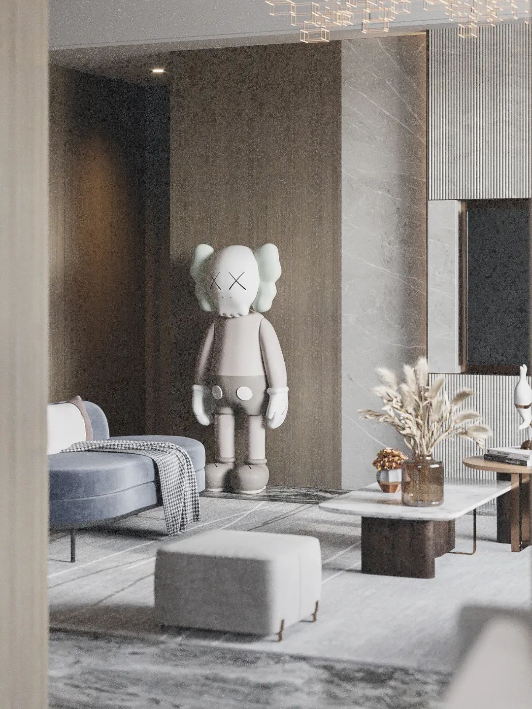 现代轻奢“大树装饰”案例解析-12