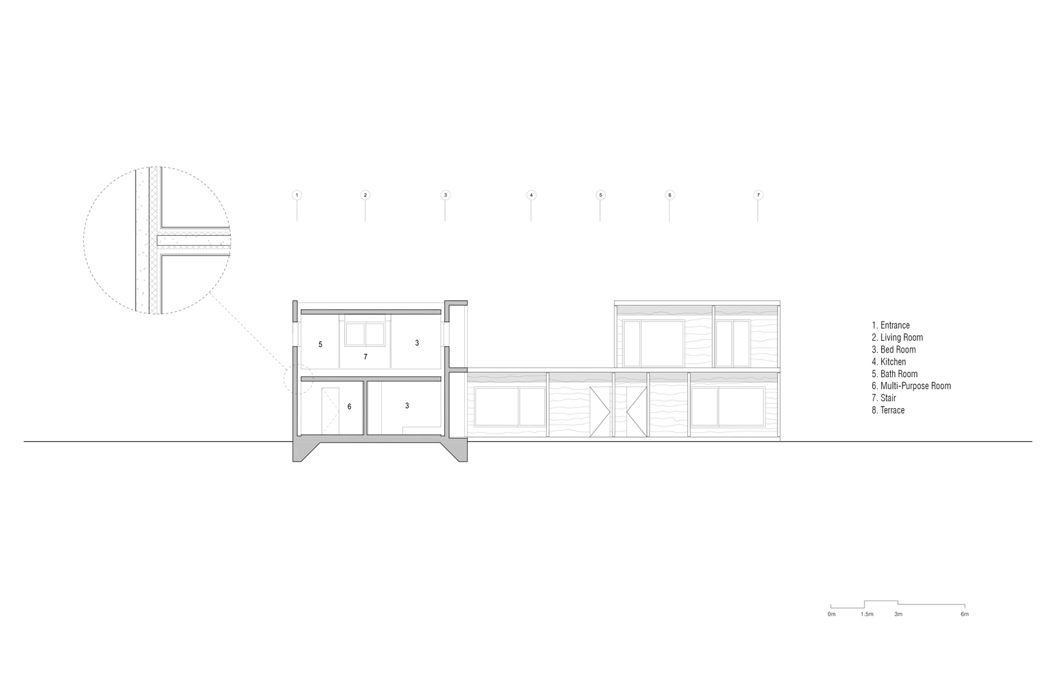 地层住宅的混凝土创新与室内设计-43