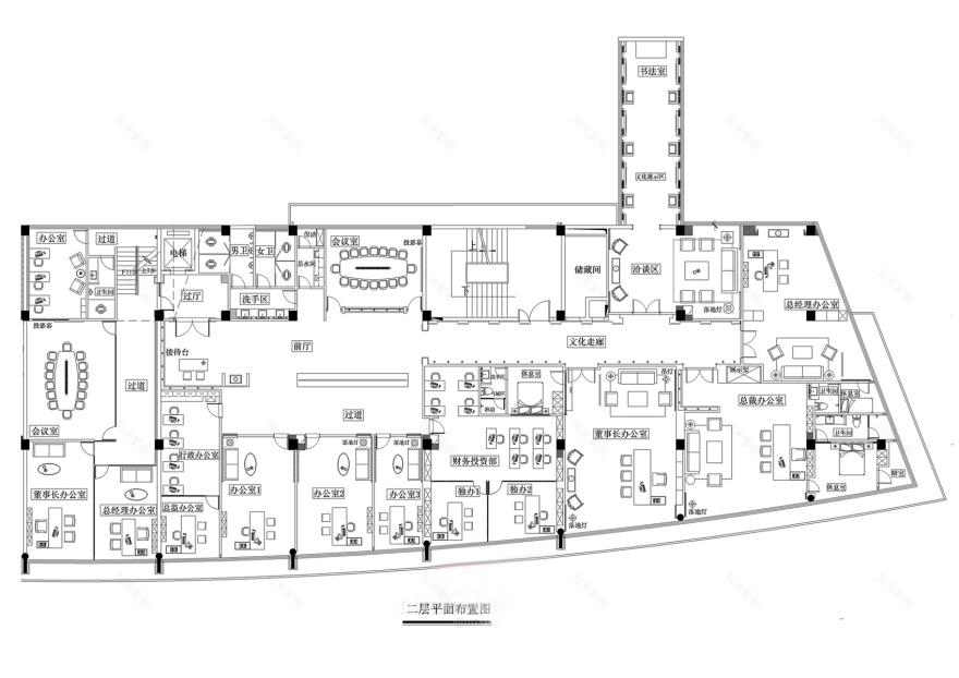 林开新打造华坤投资公司东方美学空间-9