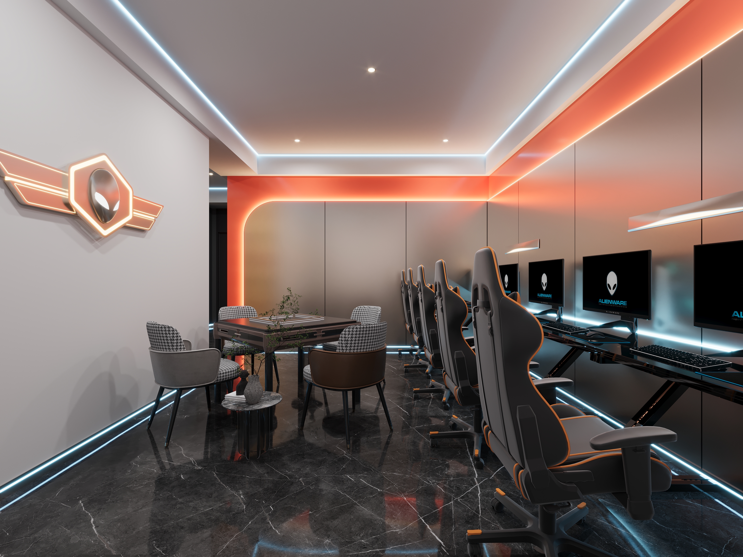 酒店电竞房效果图-2