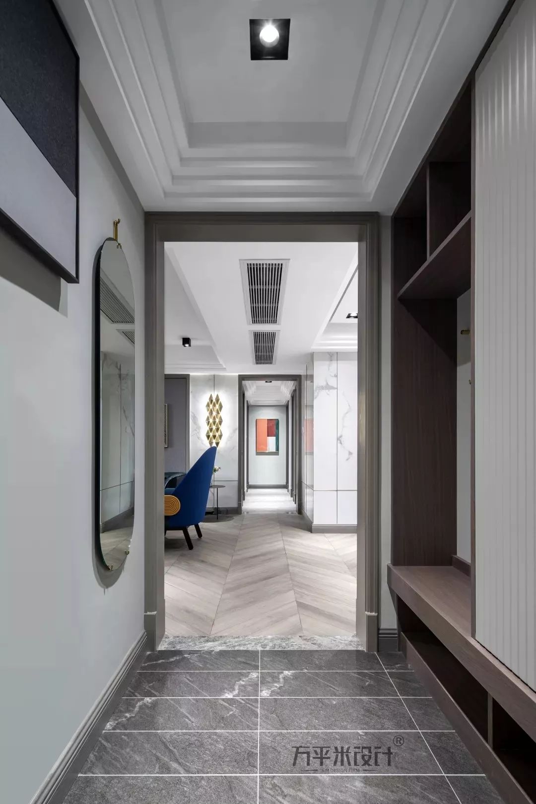 现代轻奢逐梦星尘,方平米设计温暖舒适空间-34