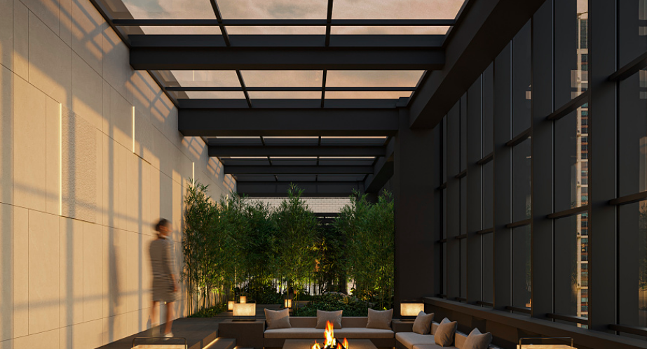 寂静中的英伦风餐厅-4