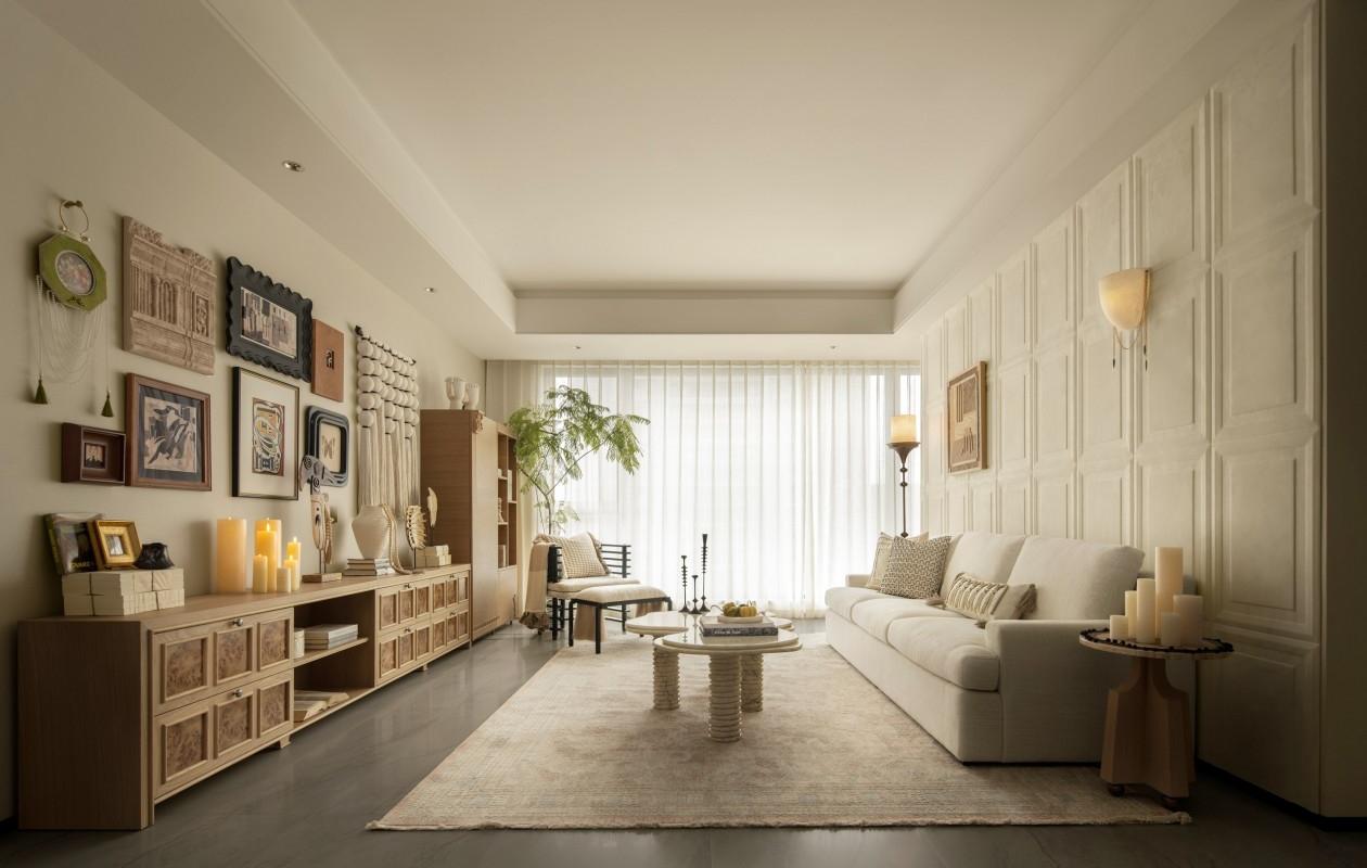 招商揽阅书华106㎡样板间丨中国西安丨元禾大千-1