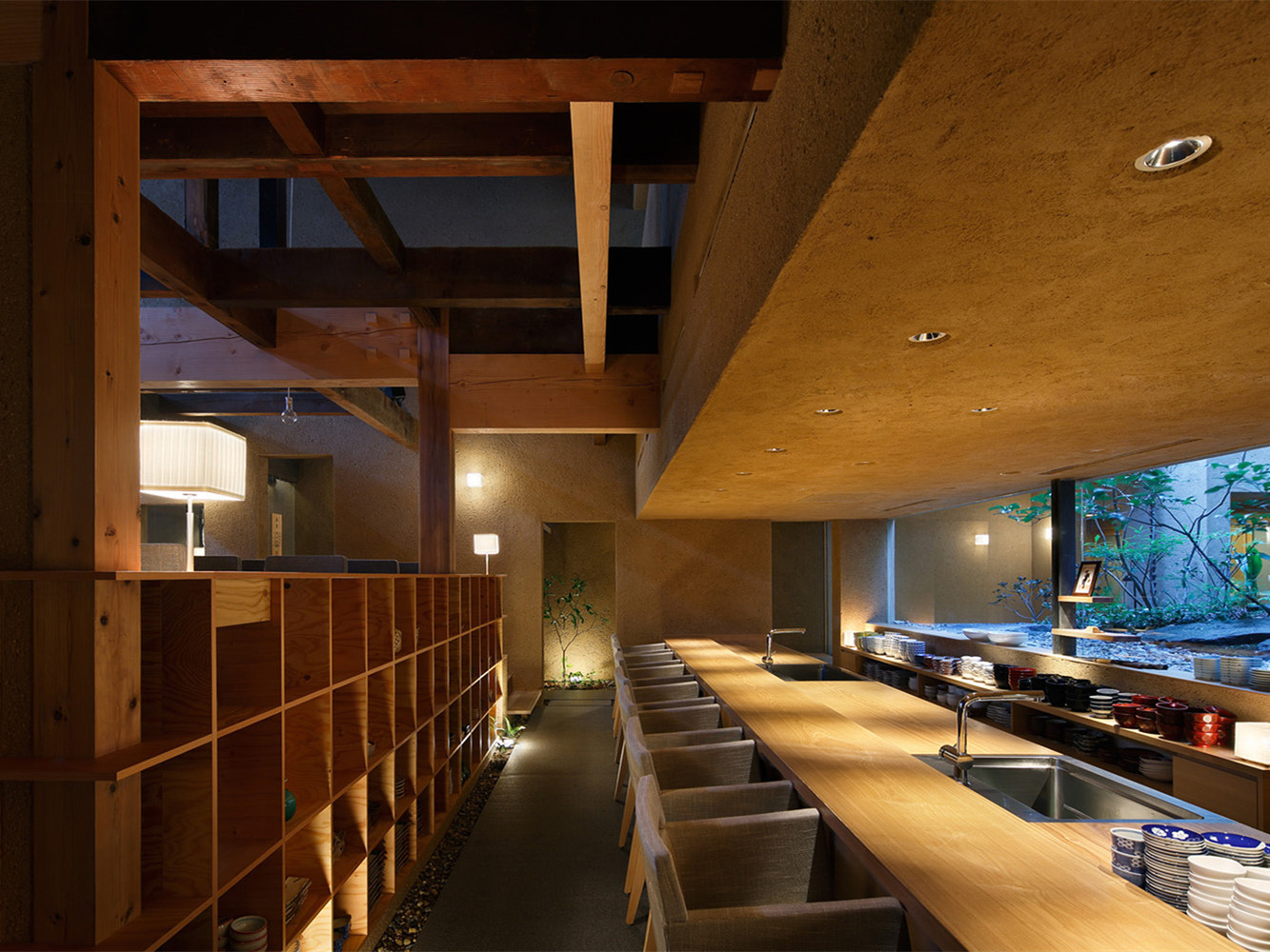 日本高原诚吉食堂丨日本广岛丨UID Architects-3