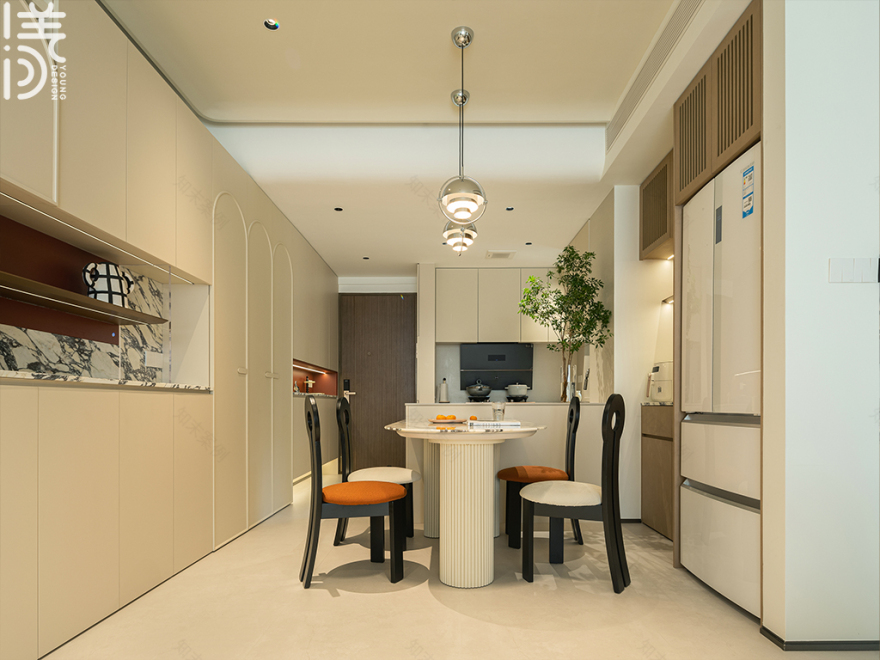 奶香可可平层丨中国深圳丨深圳漾空间设计有限公司-56