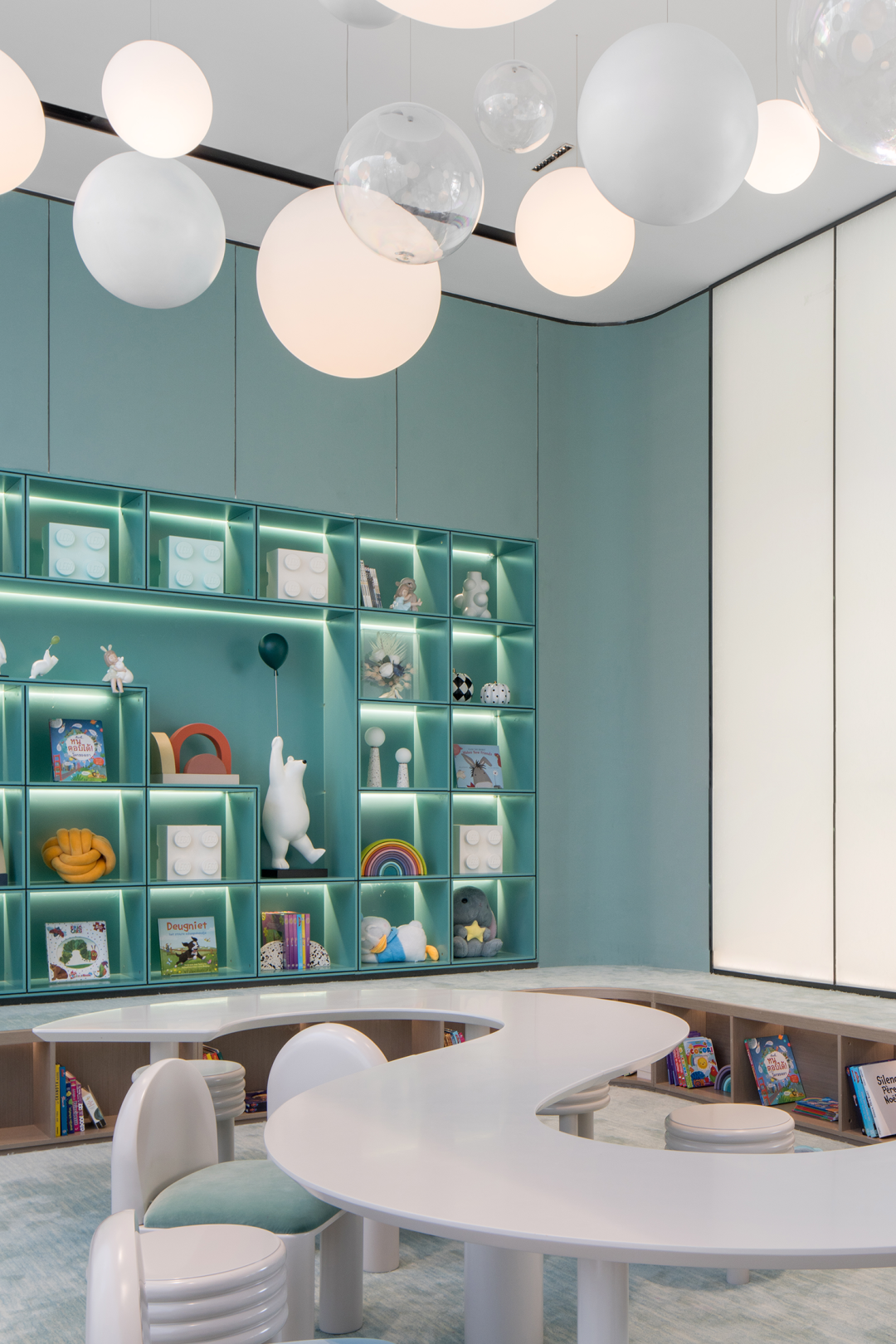   明德设计丨无锡招商雍荣府售楼部  室内设计  丨中国无锡-63