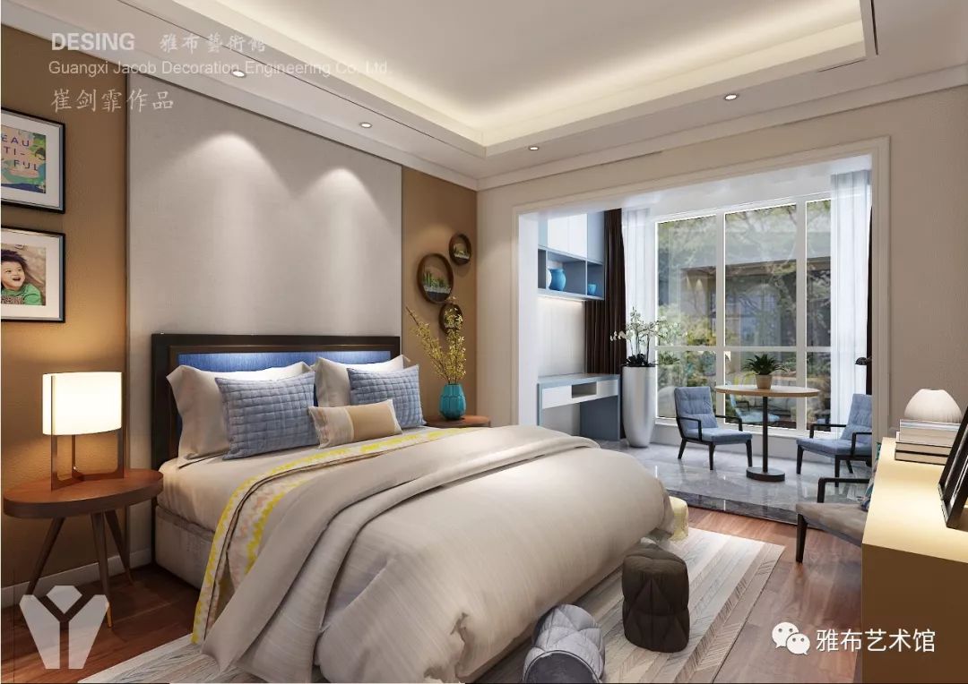 柳州康城楼中楼 | 自然新中式,四代同堂的东方美学之家-23