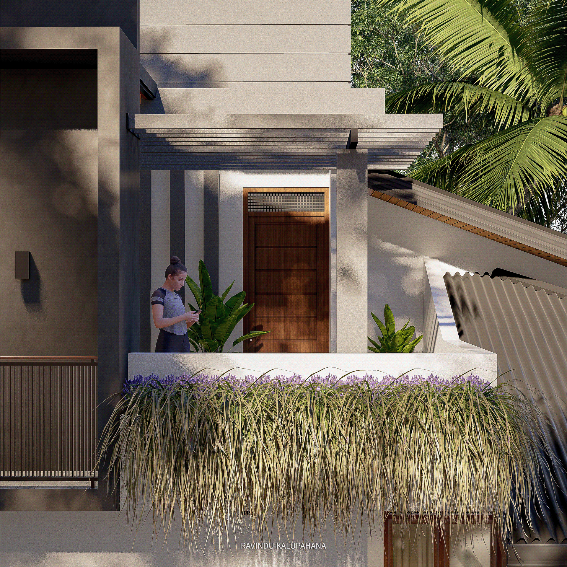 现代两层房屋-13