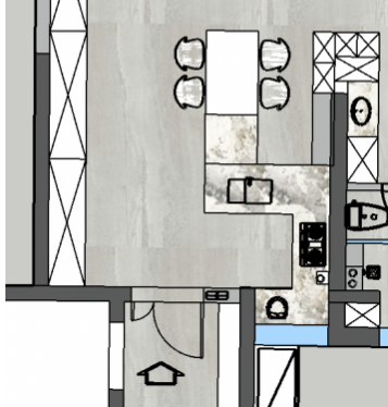 公益户型解析|本期：国樾滨江128平-三套方案，你喜欢保守型设计还是大刀阔斧？-121