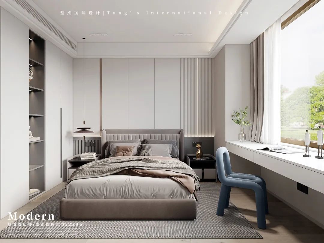 明发香山郡极简温馨之家丨中国南京丨堂杰国际设计-45