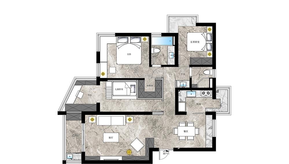 上海现代北欧风家居设计 | 美观实用,功能齐全-1