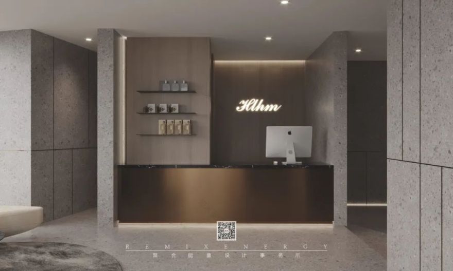 合力合美美颜修身中心 | 温馨时尚,石材层次丰富-2