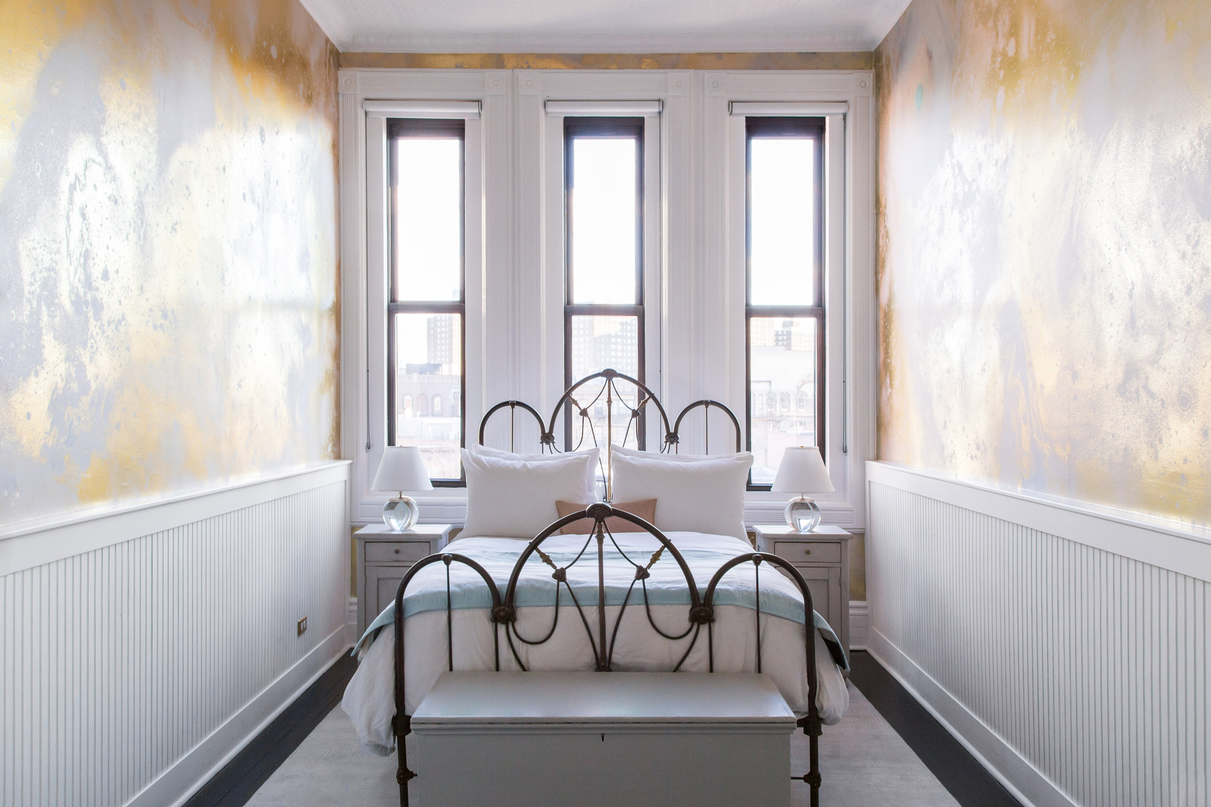 Interior design couple turn Williamsburg schoolhouse into light-filled home-13