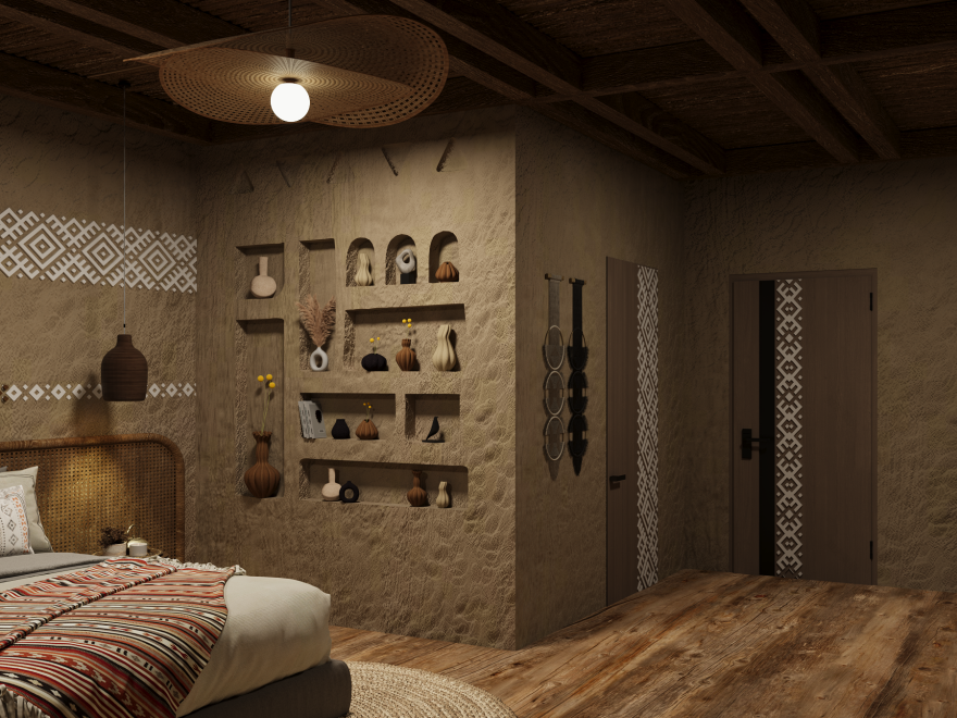 度假民宿丨埃及丨赫尔万大学美术学院-44