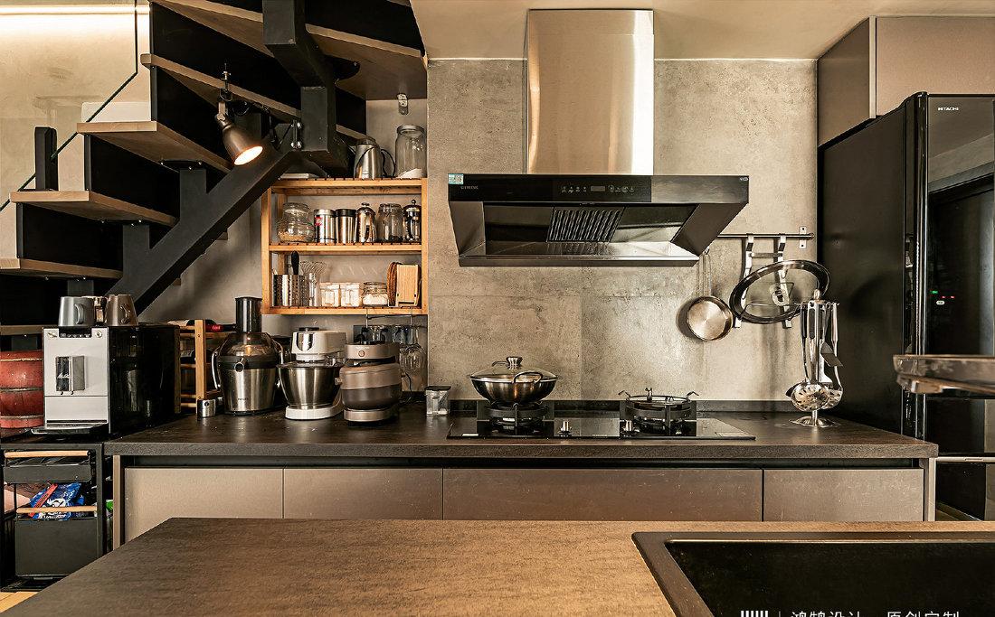 80㎡复古工业风 LOFT-22