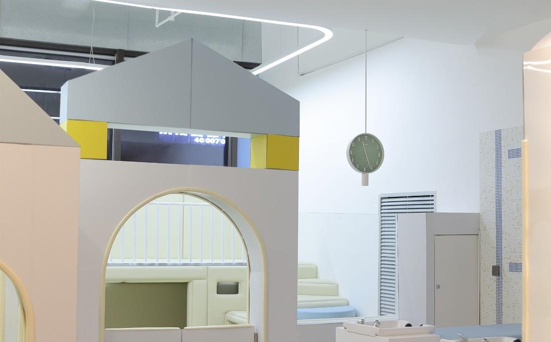 斑马线儿童理发品牌终端空间设计-47