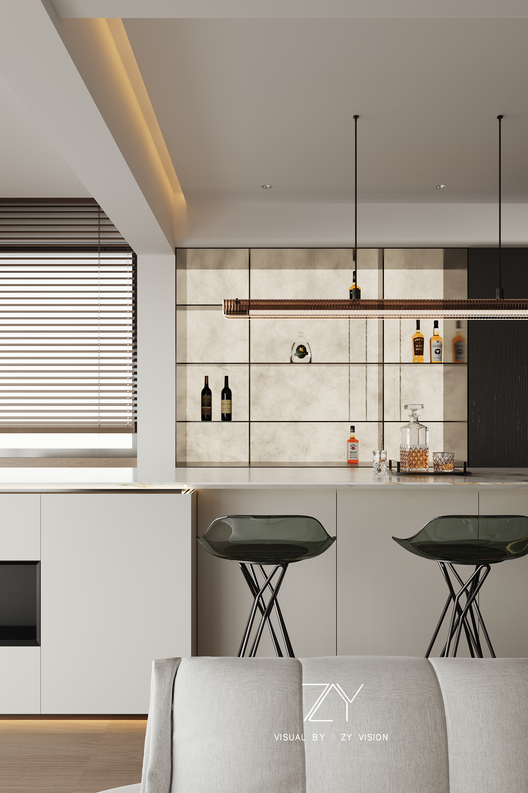 现代公寓效果图-3