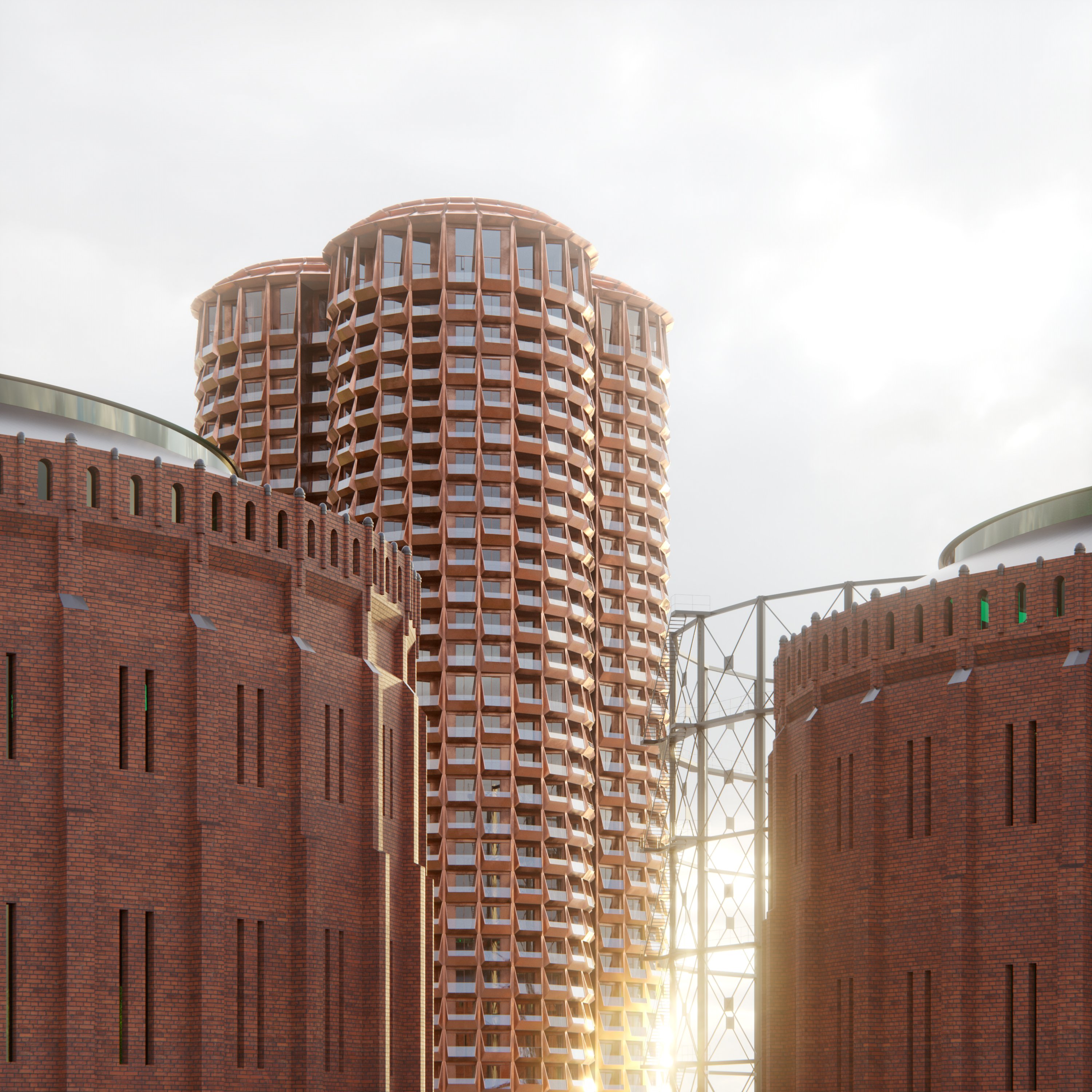 Stadsljus 住宅楼丨瑞典斯德哥尔摩丨COBE-0