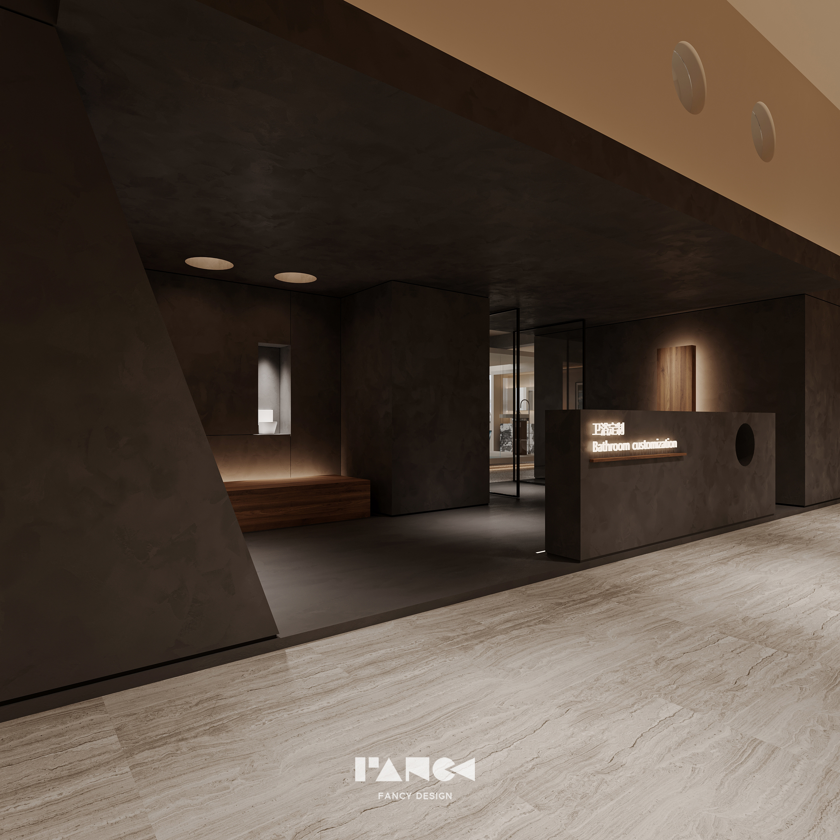 及卫卫浴展厅效果图-0