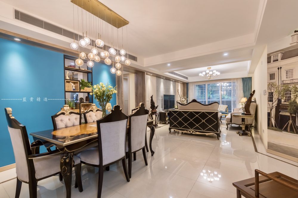 孔雀蓝的魔力 | 上海住宅设计诠释现代与传统交融-23