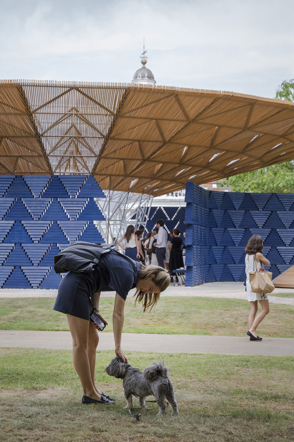 蛇形展厅2017，伦敦 / Kéré Architecture-39