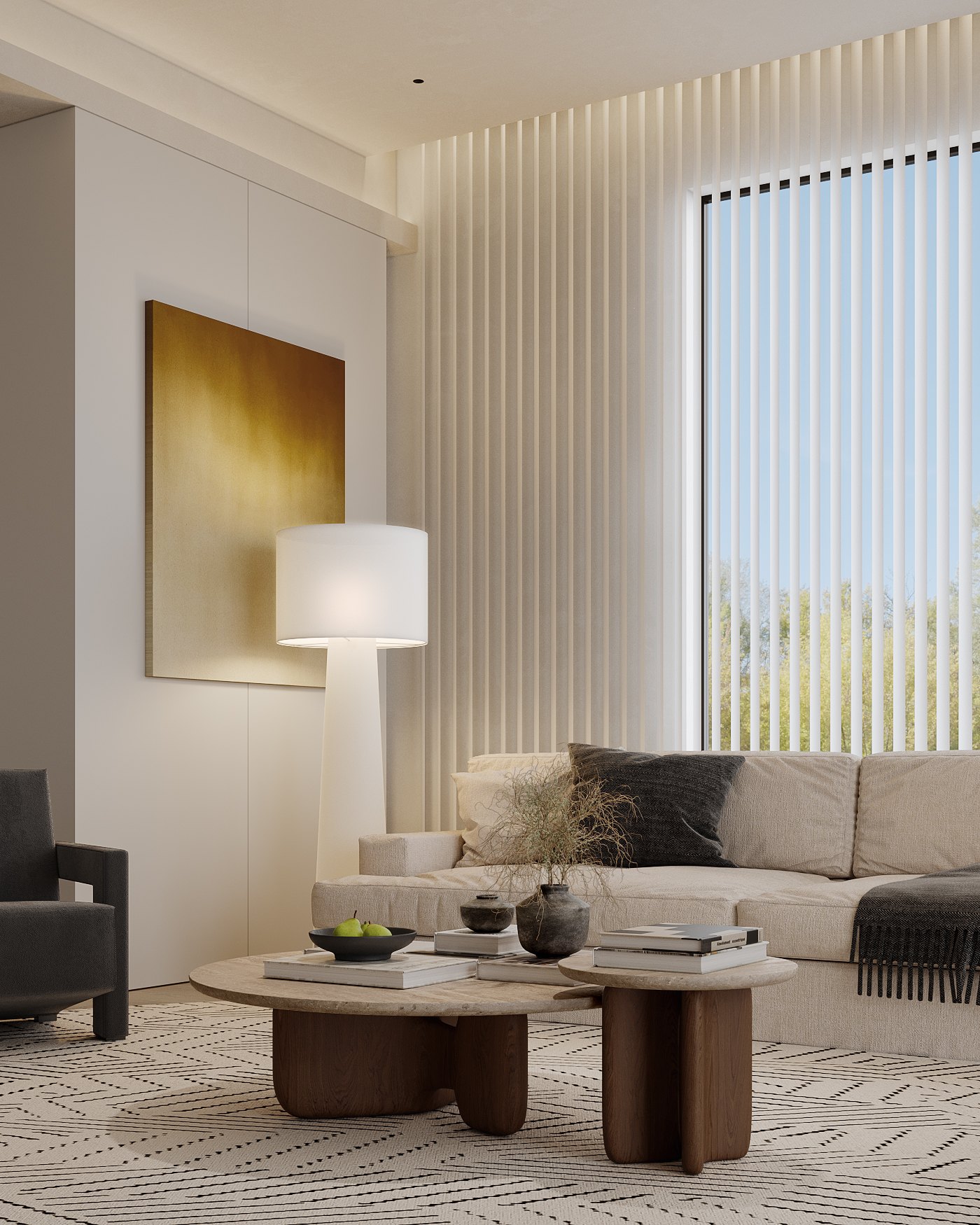 现代原木家丨末舍设计-7