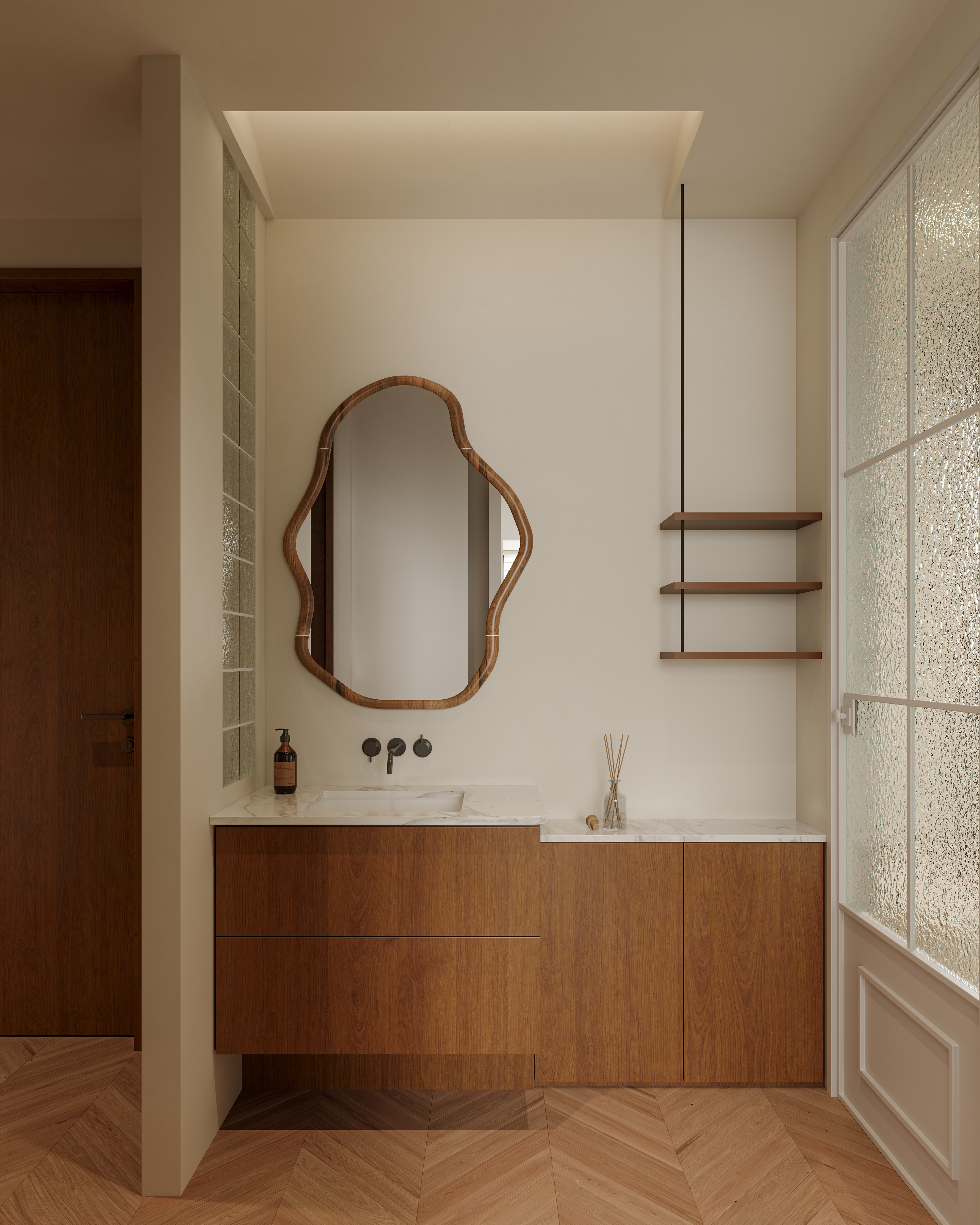 原木奶油复古-8