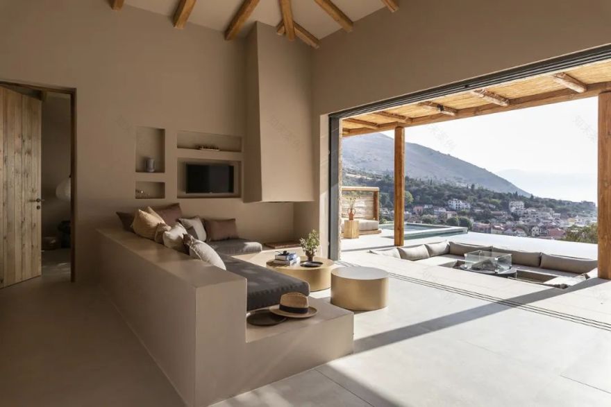 凯法利尼亚岛的石头别墅丨希腊丨Kleoniki Androni-41