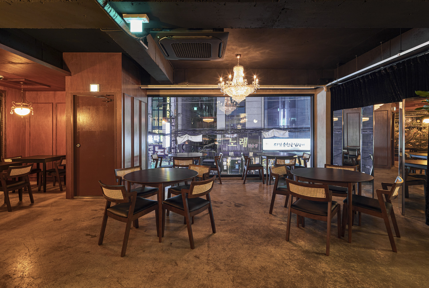 复古风 34 平小餐馆，精致美食空间-9