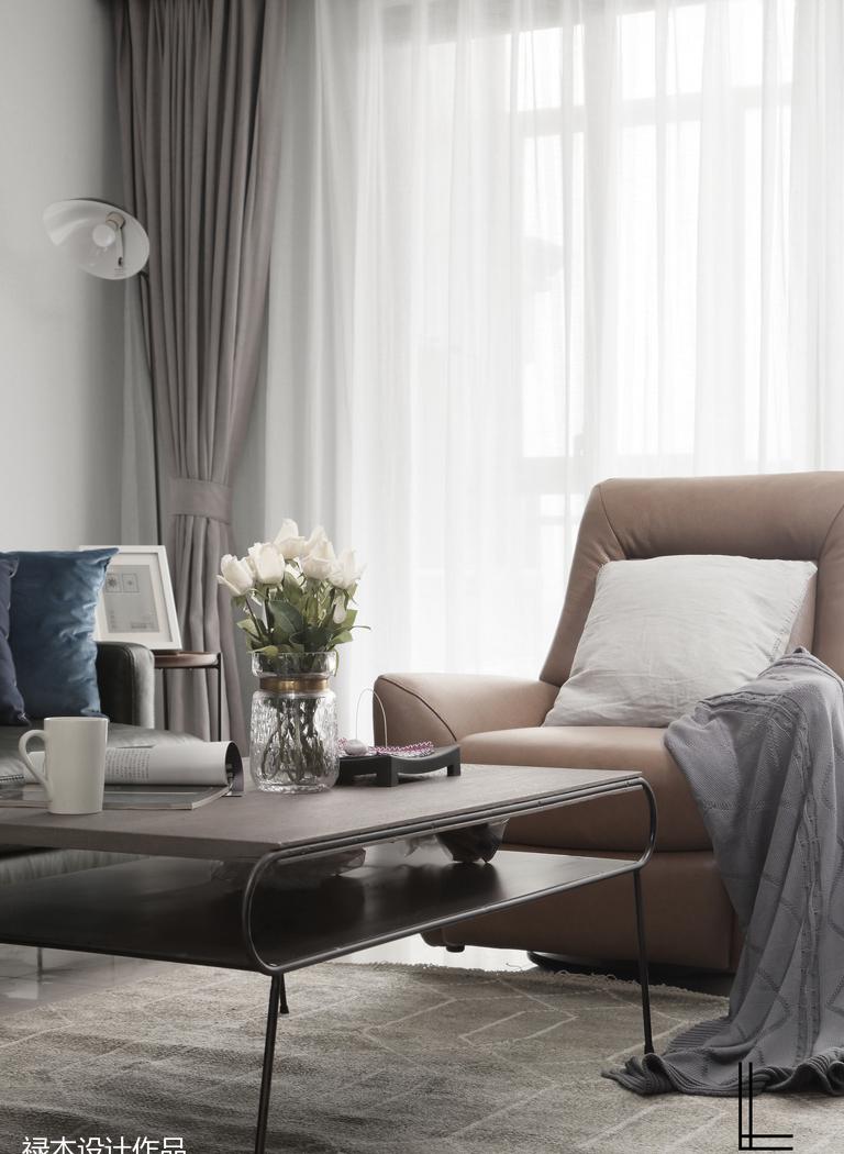 禄本设计丨平层丨北城故事.望湖里-0