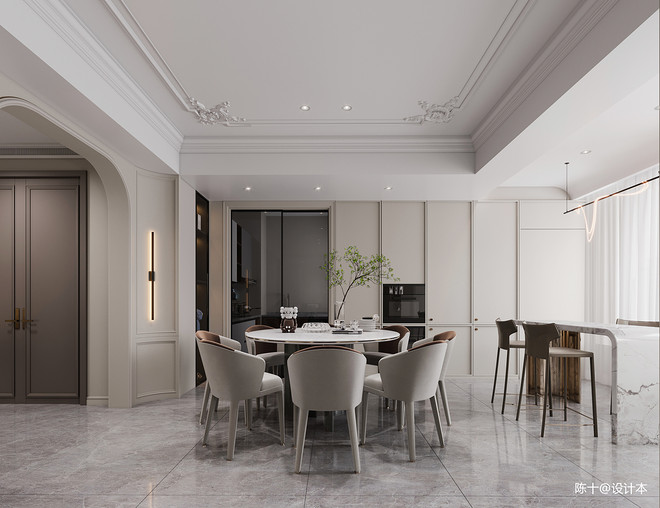 四居及以上300平米装修案例-18