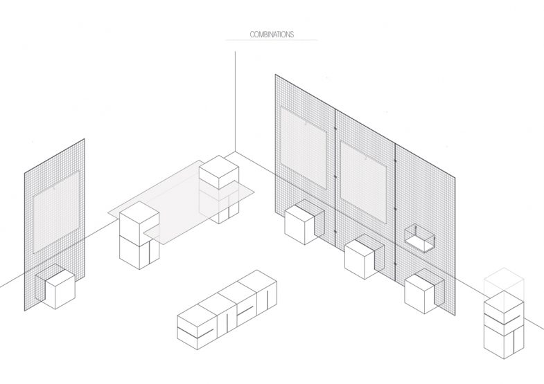 Gitterstaffelei · 比尔斯多夫城堡展览设计丨德国柏林丨Karsten Huneck等团队成员-72