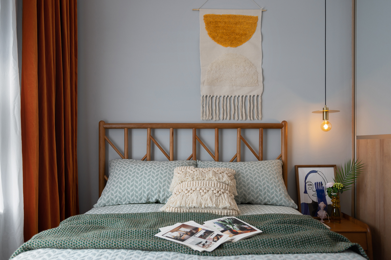 90㎡精装房爆改,复古风格摄影家专属家-30